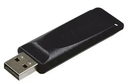 Stick USB Verbatim Slider, 16GB, USB 2.0 (Negru)