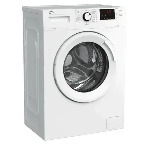 Masina de spalat rufe Beko WUE6512XWST, 6 kg, 1000 RPM, clasa E (Alb)