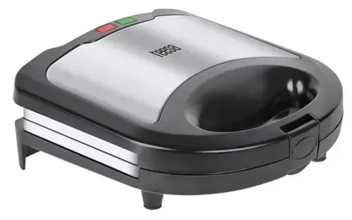 Sandwich maker Teesa Ceramic TSA3222, 800 W (Negru/Inox)