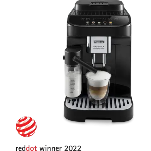 Espressor automat De'Longhi Magnifica Evo ECAM 290.61.B, Carafa pentru lapte, Sistem LatteCrema, Rasnita cu 13 setari, 1,8l, 15 bar, 1450W, Negru