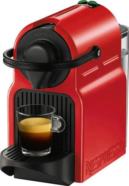 Espressor cu capsule Krups Inissia XN1005, 1260 W (Negru/Rosu)