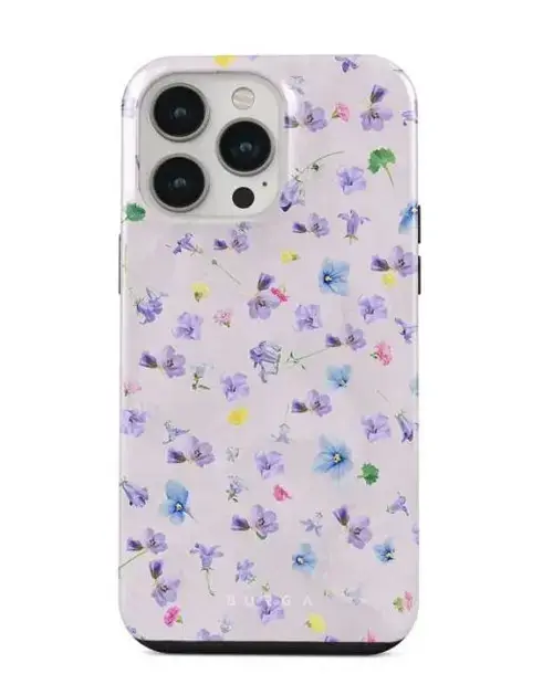 Protectie Spate Burga Dual Layer Wildflower pentru Apple iPhone 14 Pro Max (Multicolor)