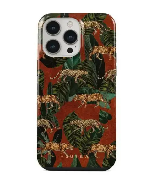 Protectie Spate Burga Dual Layer Morning Commute pentru Apple iPhone 14 Pro (Multicolor)