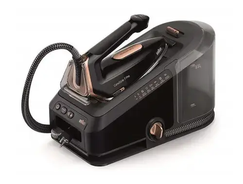 Statie de calcat Braun CareStyle 7 Pro IS 7286 BK, 2700 W, 2 L (Negru/Auriu)