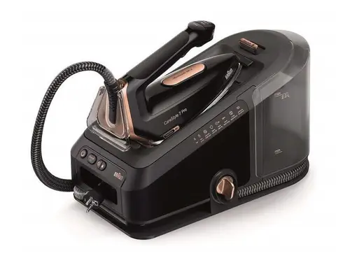 Statie de calcat Braun CareStyle 7 Pro IS 7286 BK, 2700 W, 2 L (Negru/Auriu)