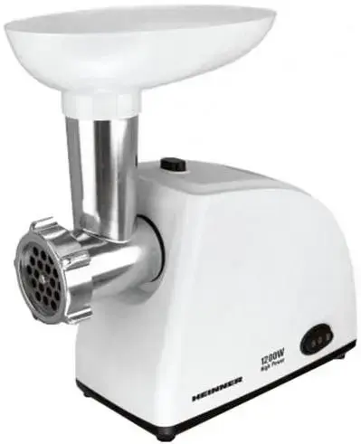 Masina de tocat Heinner MG-W1200R, 1360W (Alb)