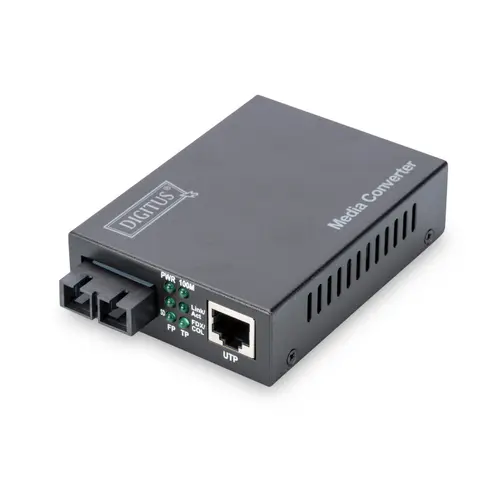Convertor media Digitus DN-82020-1, Multimod, Gri