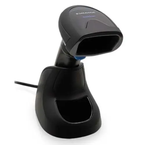 Scanner coduri de bare Datalogic QuickScan QD2590-BKK1B, Imager, 2D, Stand (Negru)