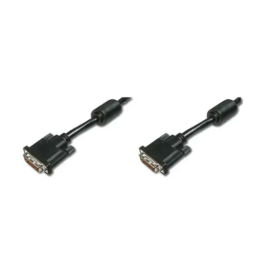 Cablu de conectare Assmann DVI, 5 m, Negru
