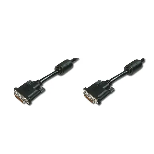 Cablu de conectare Assmann DVI, 5 m, Negru