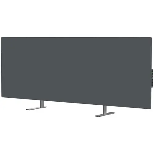 Convector electric de podea/perete AENO AGH0005S, Ecran LED, 700 W, Wi-Fi, Infrarosu (Gri)
