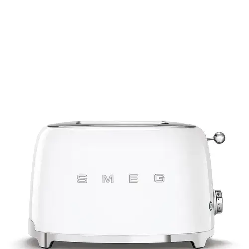 Prajitor de paine Smeg TSF01WHEU, 950W, 6 trepte (Alb)