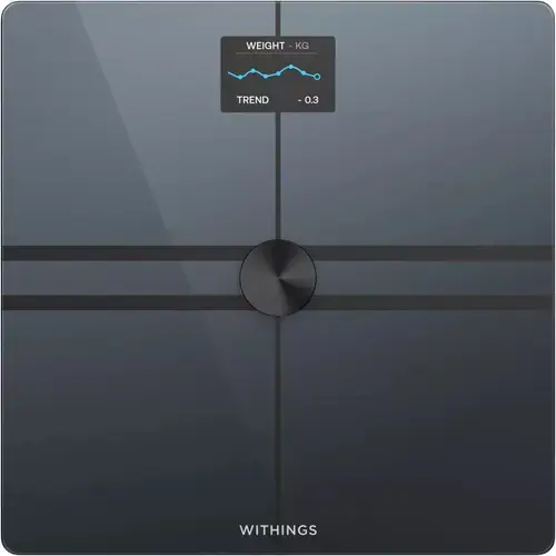 Cantar Wi-Fi pentru analiza corporala completa Withings Body Comp, Negru