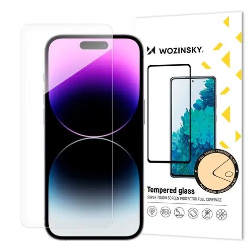 Folie de protectie WZK Tempered Glass 9H pentru iPhone 15 Pro