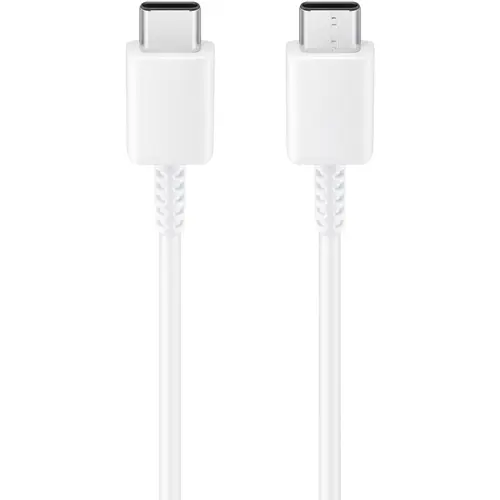 Cablu Date si Incarcare USB-C - USB-C Samsung EP-DW767JWE, 25W, 1.8m, GP-TOU021RFCWW, Bulk (Alb)
