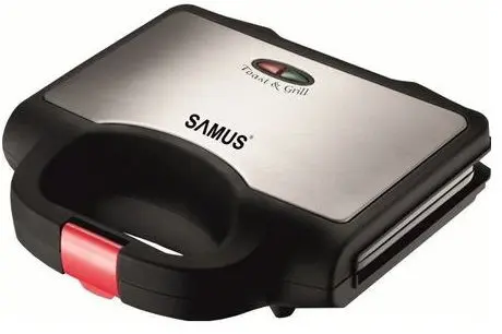 Sandwich maker Samus STG-750BX, 750W (Inox/Negru)