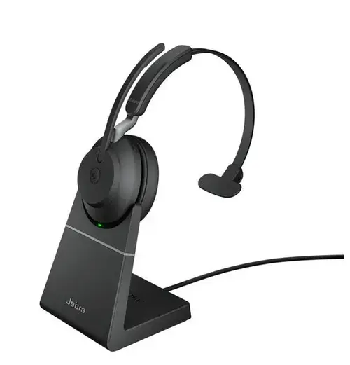 Casti cu microfon Jabra Evolve2 65 UC Mono, Bluetooth (Negru)
