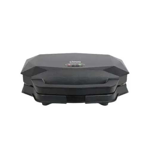 Aparat pentru gaufre/waffle Livoo DOP232, Placi interschimbabile, 1000 W (Negru)