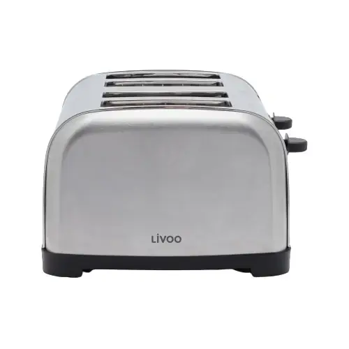 Prajitor de paine dublu Livoo DOD197, 1500 W (Argintiu)