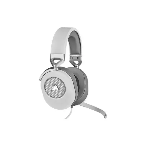 Casti Gaming Corsair HS65 Surround, USB, Microfon (Alb)