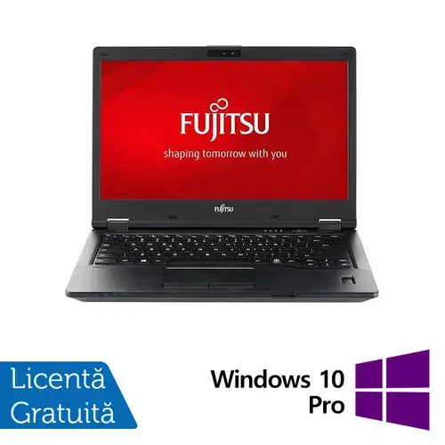 Laptop Refurbished Fujitsu Lifebook E548, Intel Core i5-8250U 1.60 - 3.40GHz, 8GB DDR4, 256GB SSD, 14 Inch Full HD, Webcam + Windows 10 Pro