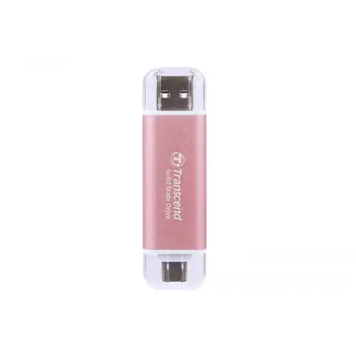 SSD Extern Transcend ESD310P, 1TB, USB-C 3.2 Gen 2x1 (Roz)