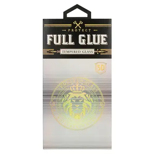 Folie de protectie Ecran OEM Hard pentru Samsung Galaxy A20e A202, Sticla securizata, Full Glue, 5D, Neagra