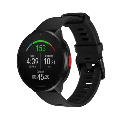 Ceas smartwatch Polar Pacer Night Black