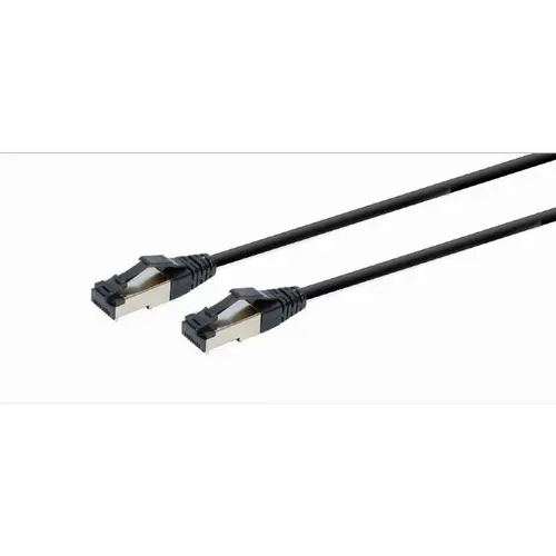 Cablu de corectie Gembird S/FTP CAT8 LSZH 0,5 m negru (PP8-LSZHCU-BK-0,5M) (PP8-LSZHCU-BK-0,5M)