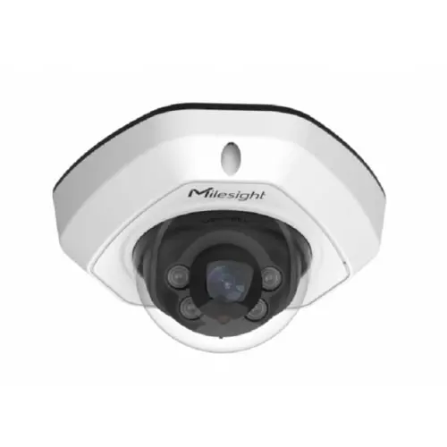 Camera de supraveghere IP Mini Dome MILESIGHT TECHNOLOGY MS-C8173-PD, 8MP, Lentila 2.8mm, IR 30m (Alb)