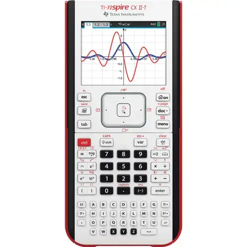 Calculator grafic avansat Texas Instruments TI-Nspire CX II-T, afisaj color
