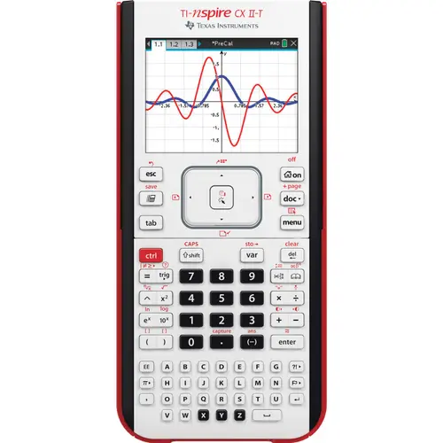 Calculator grafic avansat Texas Instruments TI-Nspire CX II-T, afisaj color