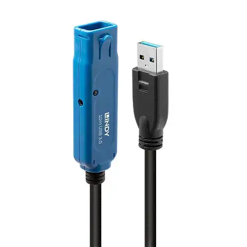 Cablu Extensie USB 3.0  Lindy LY-43157 Activ Pro, 10m