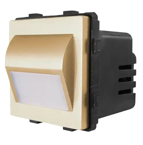 Modul Lampa de Veghe LED cu Lumina Calda LUXION (Auriu)