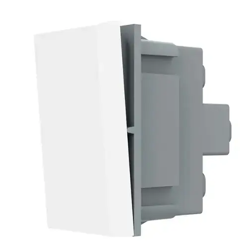 Modul Intrerupator Simplu Mecanic si Cap Scara LIVOLO (Alb)