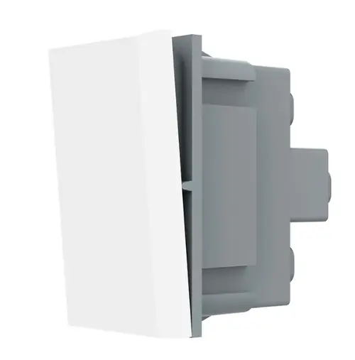 Modul Intrerupator Simplu Mecanic si Cap Scara LIVOLO (Alb)