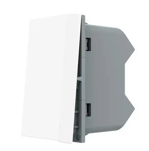Modul Intrerupator Simplu Mecanic Cap Cruce LIVOLO (Alb)
