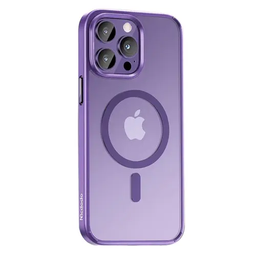 Husa Protectie Spate Mcdodo MagSafe pentru Apple iPhone 15 Pro (Mov)