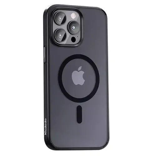 Husa Protectie Spate Mcdodo MagSafe pentru Apple iPhone 15 Pro (Negru)