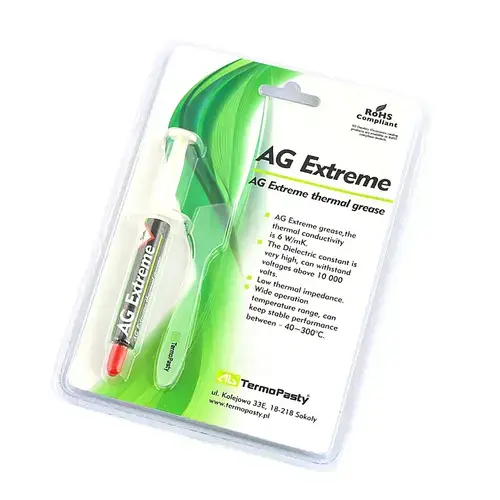 Pasta Termoconductoare Termopasty AG Extreme, 3g ART.AGT-108