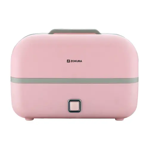 Caserola electrica multifunctionala 3 in 1, 230W, Roz - Zokura