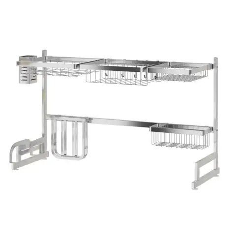 Scurgator vase, inox, 85x32x52cm - Zokura