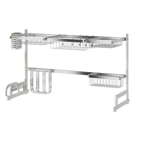 Scurgator vase, inox, 85x32x52cm - Zokura