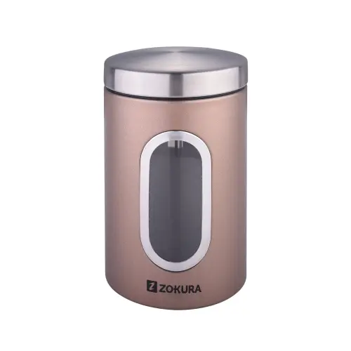 Recipient depozitare 1500 ml, inox - Zokura