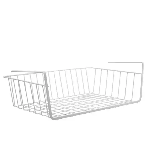 Cos suspendat sub raft Zokura Z1394, otel carbon, 40.5 x 25.5 x 13.5cm