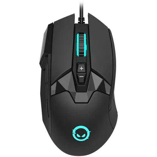 Mouse gaming LORGAR Stricter 579,  senzor Pixart PMW3336,12 000 DPI,  USB, iluminare RGB (Negru)