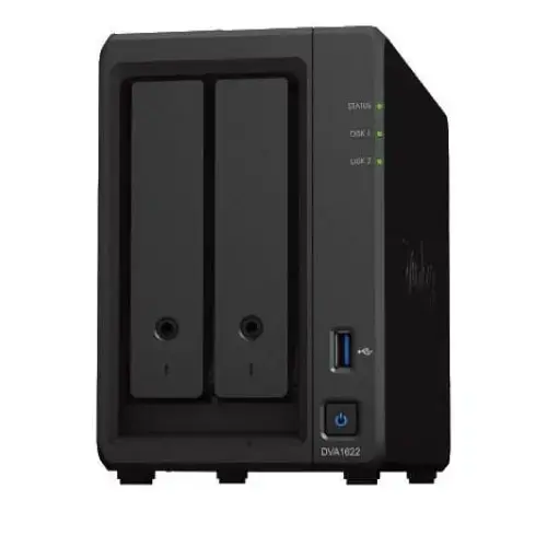 NAS NVR DeepLearning Synology DVA1622, 16 canale, desktop, AI