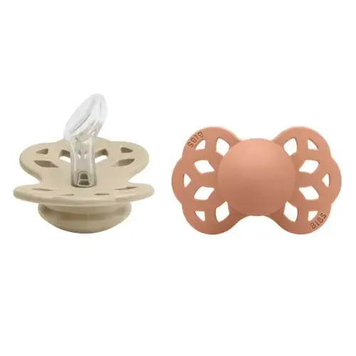 Set 2 Suzete Infinity, Silicon, Tetina Anatomica, 0 Luni +