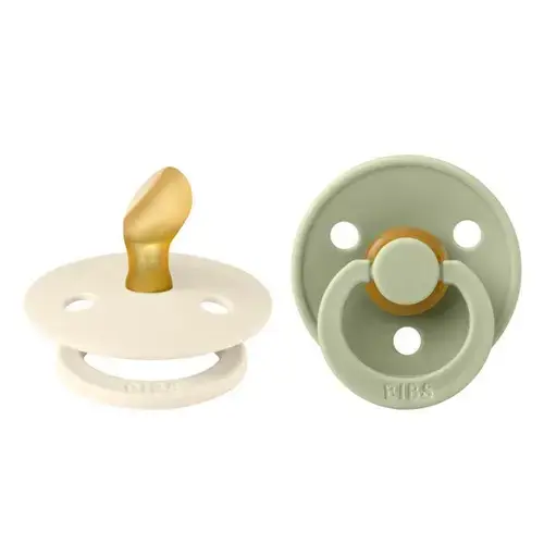 Set 2 Suzete Colour Latex, Tetina Anatomica, 0 Luni +
