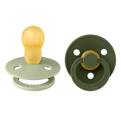 Set 2 Suzete Colour Latex, Tetina Rotunda, 18 Luni +